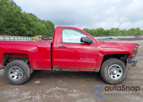 2014 Chevrolet Silverado 1500 Work Truck 2Wt из США, поврежденный, VIN 1GCNKPEC6EZ239955